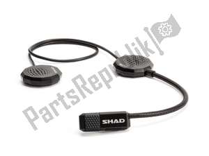 Shad 72013 casque bluetooth shad, x0uc03, microphone, communication - La partie au fond