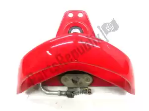 Ducati 80610141AA poignée de maintien duo passager, rouge, aluminium - La partie au fond