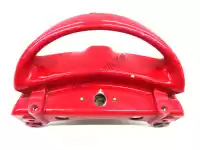 80610141AA, Ducati, Alça de mão dupla para passageiro, vermelha Ducati Supersport S 900 620 750 SS i.e Carenata Sport Nuda, Usava