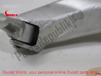 82410791A, Ducati, Rear foot peg holder plate, Used