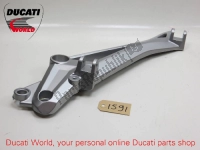 82411451A, Ducati, Fußrastenhalterplatte, Neu