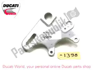 Ducati 82510301A ankerplaat remklauw - Onderkant