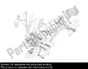 ducati 84840231a shift pedal - Right side