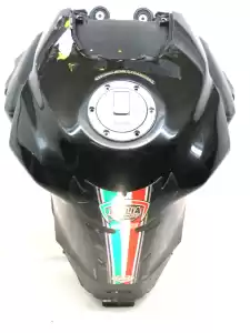 aprilia 851646 fuel tank, black - Bottom side