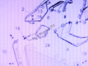 aprilia 851649 tapa del tubo de llenado del radiador derecho 856267 - Parte inferior