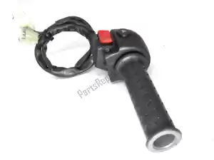 aprilia 893622 throttle handle, with throttle cables - Right side