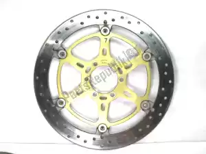aprilia 897358 brake disc, 320 mm, front side, front brake - Upper side