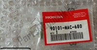 90101MAC680, Honda, Bolt, NOS (New Old Stock)