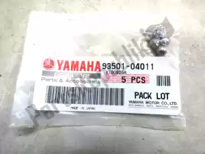 Yamaha 9350104011 ball bearing set - Bottom side