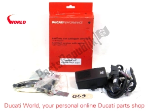 Ducati 967021AAA anti-diefstal systeem - Onderkant