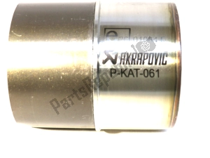Akrapovic AKPKAT061 catalyseur akrapovic 061 e-mark - Côté droit