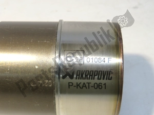 Akrapovic AKPKAT061 convertidor catalítico akrapovic 061 e-mark - Parte superior