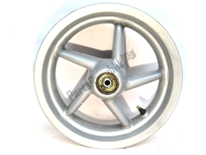 aprilia AP8108951 frontwheel, gray, 12 inch, 3 j, 5 spokes - Bottom side