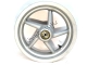Frontwheel, gray, 12 inch, 3 j, 5 spokes Aprilia AP8108951