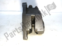 AP8113122, Aprilia, Bremssattel, schwarz, rückseite, 2 kolben, Benutzt