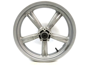 aprilia AP8128129 frontwheel, gray, 16, 3.00, 5 - Bottom side