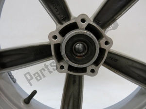 aprilia AP8128129 roue avant, gris, 16, 3,00, 5 - Partie inférieure