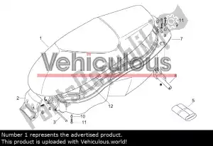 aprilia AP8129181 zadel - afbeelding 14 van 14