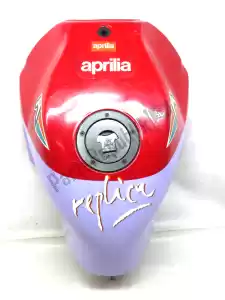 Aprilia AP8130870 serbatoio di carburante, rosso purpureo - Lato destro