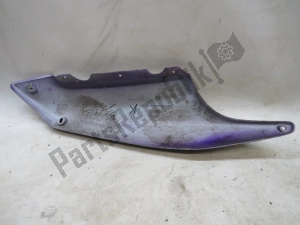 aprilia AP8131813 side panel, gray, purple, left - Left side