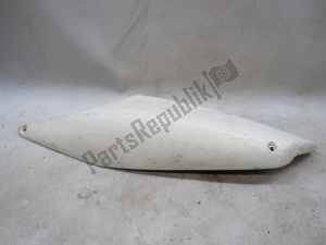 aprilia AP8131813 side panel, white, left - Bottom side