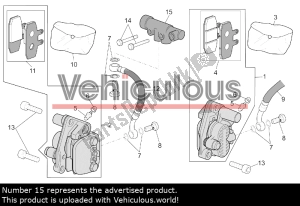 aprilia AP8133738 válvula de distribución de frenos - Parte inferior