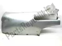 AP8138621, Aprilia, carénage latéral, gris, la gauche Aprilia Leonardo 125 150, Utilisé