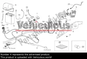 Piaggio Group AP8179526 el.components support - Lado izquierdo