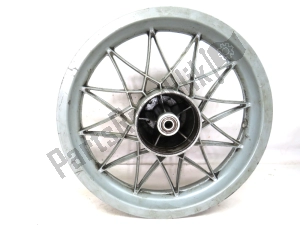 aprilia AP8208187 achterwiel, aluminium, 16 inch, 3.00 j, 24 spaken - Bovenkant