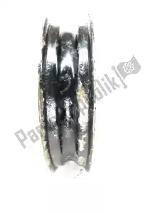 Aprilia AP8208187 achterwiel,      zwart, 16 inch, 3.00 j, 24 spaken - Onderste deel