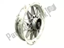 Here you can order the rear wheel, gray, 16 inch, 3. 00 y, 24 spokes from Aprilia (Aprilia / Grimeca), with part number AP8208187: