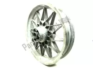 Aprilia AP8208187 rear wheel, gray, 16 inch, 3.00 y, 24 spokes - Right side