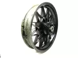 Here you can order the rear wheel, black, 16 inch, 3 j, 24 spokes from Aprilia (Aprilia / Grimeca), with part number AP8208187: