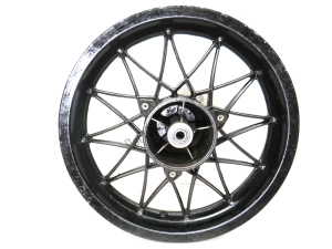 aprilia AP8208187 achterwiel,      zwart, 16 inch, 3.00j, 24 spaken - Rechterkant