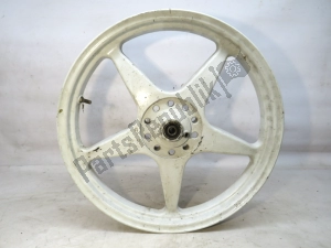 aprilia AP8208252 front rim, white, 16 inch, 2.15 y, 5 - Bottom side