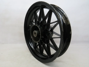 aprilia AP8208292 rear wheel, black, 16 inch, 3.00 y, 24 spokes - Right side