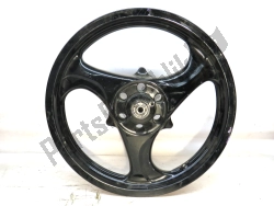 Aprilia AP8208335, Frontwheel, black, 16 inch, 2.15 y, 3, OEM: Aprilia AP8208335
