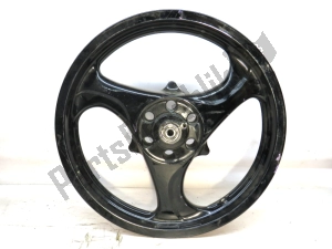 aprilia AP8208335 frontwheel, black, 16 inch, 2.15 y, 3 - Bottom side