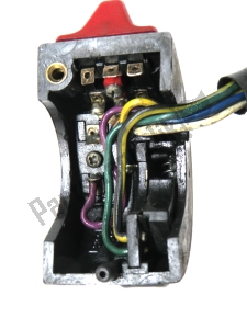 aprilia AP8212199 handlebar switch, left - Lower part