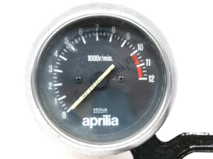 aprilia AP8212379 dashboard tachometer clock - Bottom side