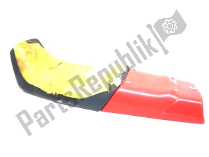 aprilia AP8229028 saddle, black - Right side