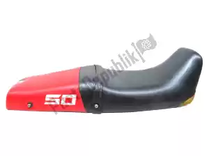 Aprilia AP8229028 saddle, red - Bottom side