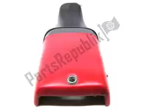 Aprilia AP8229028 saddle, red - Left side