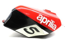Aprilia AP8230328, Réservoir d'essence, noir rouge, OEM: Aprilia AP8230328