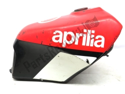 Aprilia AP8230456, Kraftstofftank, schwarz rot weiß, OEM: Aprilia AP8230456