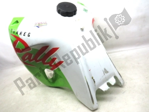 aprilia AP8230597 tanque de combustível, branco verde - Lado inferior