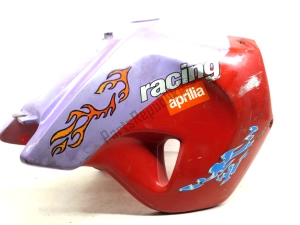 aprilia AP8230597 fuel tank, red purple - Bottom side