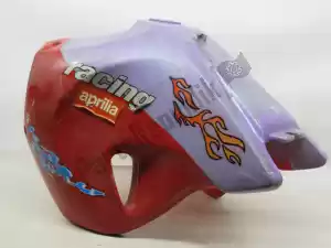 Aprilia AP8230597 serbatoio del carburante, rosso porpora - Lato sinistro