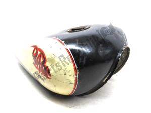 aprilia AP8230758 fuel tank, black and white red rose - Lower part