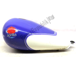 Aprilia AP8230758, Réservoir de carburant, bleu nouveau romantique, OEM: Aprilia AP8230758